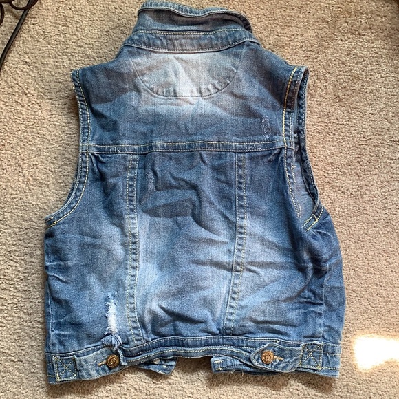 Denim Jean Jacket/ Vest - Picture 5 of 6